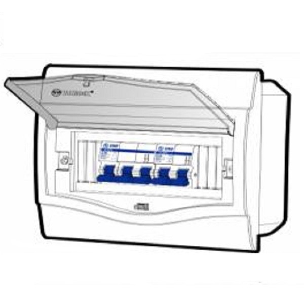 Tủ điện âm tường Vanlock V4FC 5/8SA