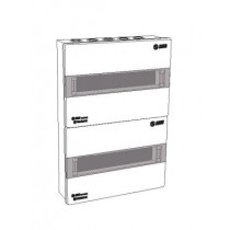 Tủ điện âm tường (đế sắt) E4MX 16/24LA